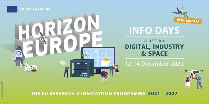 Horizon Europe Cluster 4 “Digital, Industry and Space” Info Day